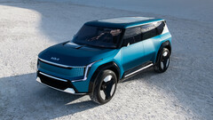 Una versión de producción del SUV Kia Concept EV9 se lanzará en Europa en 2023. (Fuente de la imagen: Kia)