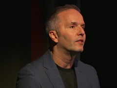 Una captura de pantalla de Marc Alexis Cote (fuente de la imagen: BAFTA YT)