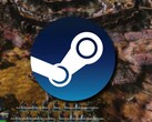 Una imagen en la que se muestra el logotipo de Steam y el juego Medieval Kingdom Wars, actualmente en oferta.