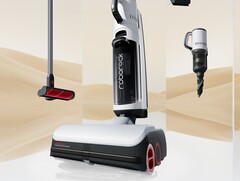 El aspirador inteligente Roborock A10 Ultra puede lavar y secar automáticamente el cabezal de la mopa. (Fuente de la imagen: Roborock)