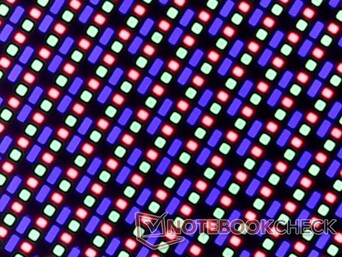 Conjunto de subpíxeles OLED