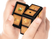 El popular juego para smartphones Cut the Rope ha sido reimaginado para el WOWCube. (Imagen: CubiOs Inc)