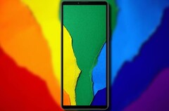 Un próximo teléfono Sony Xperia de gama media podría venir con una amplia gama de colores. (Fuente de la imagen: Sony (Xperia 10 IV) y Unsplash - editado)