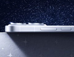 El Vivo S60 tiene un marco metálico plano.