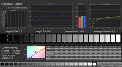 Calman: Escala de grises (calibrada)