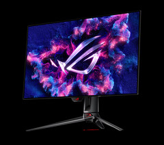 El PG32UCDP se une a una lista cada vez mayor de monitores para juegos ROG Swift anunciados pero no lanzados. (Fuente de la imagen: ASUS)