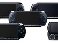 Sony lanzó cinco modelos diferentes de la PSP más vendida entre 2004 y 2011. (Fuente de la imagen: PlayStation)