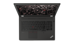 Lenovo ThinkPad P17 Gen 2 - Vista superior. (Fuente de la imagen: Lenovo)