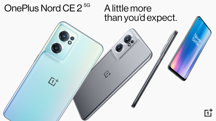 El OnePlus Nord CE 2 viene en las variantes Grey Mirror y Bahama Blue. (Fuente de la imagen: OnePlus)