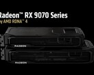 Las GPU AMD Radeon RX 9070 XT y RX 9070 RDNA 4 revelan todo su rendimiento. (Fuente de la imagen: AMD)