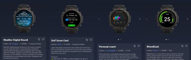 Las nuevas aplicaciones de Amazfit Mini