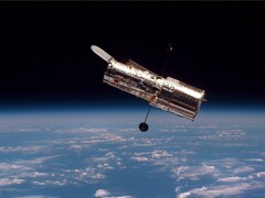 Una imagen del telescopio espacial Hubble en órbita terrestre (Fuente de la imagen: ESA; recortada)