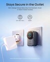 Una imagen de marketing filtrada del adaptador de viaje Anker Nano (4 en 1, 100 W, Smart Display)