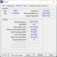 Memoria CPU-Z