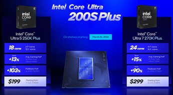 Actualización Intel Arrow Lake: Core Ultra 7 270K Plus y Core Ultra 5 250K Plus (Fuente: Intel)