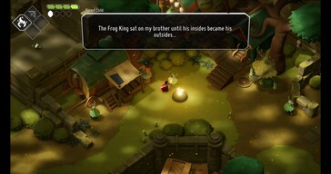 En la imagen: Una captura de pantalla del juego Death's Door.
