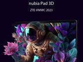 El Nubia Pad 3D es uno de los muchos dispositivos que ZTE anunciará durante el MWC 2023. (Fuente de la imagen: ZTE)