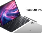 La Honor Pad 10 cuenta con un lápiz óptico opcional y una funda con teclado Bluetooth. (Fuente de la imagen: Honor)