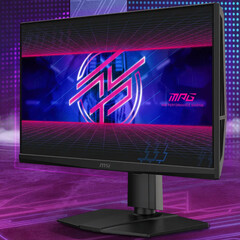 La MPG 242R X60N, en la imagen, puede costar mucho más que la similar Nitro XV240 F6 en EE UU. (Fuente de la imagen: MSI)