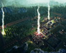 En el Triunfo Romano, los dioses pueden provocar maldiciones como tormentas o enfermedades. En la imagen, una captura de pantalla del juego. (Fuente de la imagen: Steam)