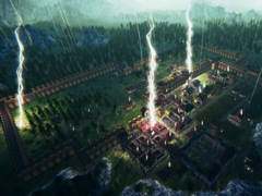 En el Triunfo Romano, los dioses pueden provocar maldiciones como tormentas o enfermedades. En la imagen, una captura de pantalla del juego. (Fuente de la imagen: Steam)