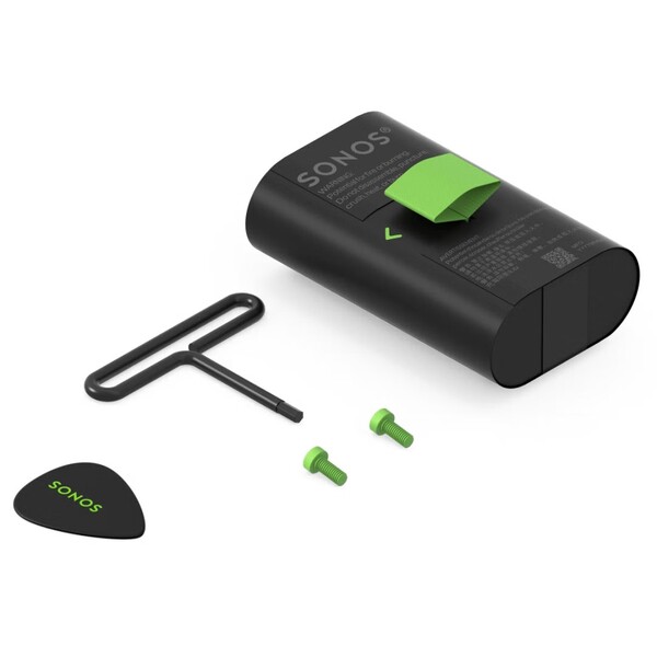 El kit de sustitución de la batería del Sonos Play incluye las herramientas que necesita para hacerlo usted mismo.