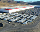 Fábrica de Nevada con Megapacks Tesla (imagen: Sawyer Meritt/X)