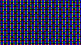 Panel OLED con estructura de subpíxeles
