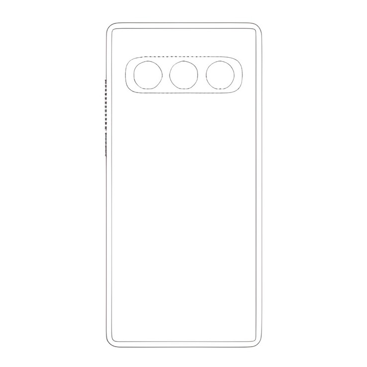El supuesto diseño de la cámara del Galaxy S27 Ultra, procedente de la base de datos de diseños de la OMPI.