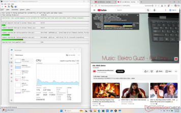 LatencyMon no muestra problemas importantes de DPC ni caídas de fotogramas durante la reproducción de vídeo 4K60