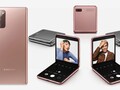 La serie de notas Samsung Galaxy se acerca a su fin a medida que el rango Z de Galaxy se expande. (Fuente de la imagen: Samsung - Note20/Flip)