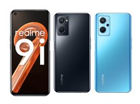 Colores del Realme 9i. (Fuente de la imagen: @Sudhanshu1414)