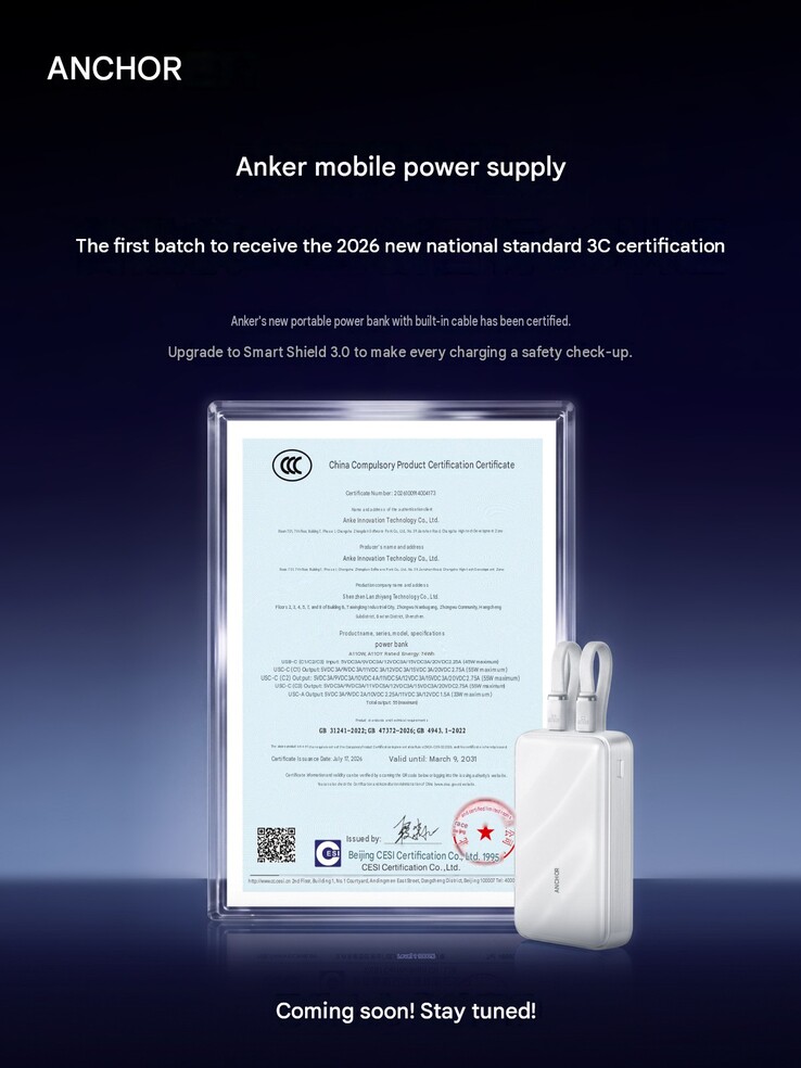 El nuevo cargador portátil Zolo de 55 W incorpora protecciones mejoradas contra incendios y explosiones