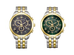 Citizen amplía su gama Eco-Drive con dos nuevos cronógrafos bicolor