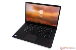 Review del portátil Lenovo ThinkPad X1 Extreme Gen 2. Dispositivo de prueba cortesía de mynotebook.de.