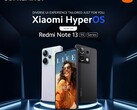 La serie Redmi Note 13 comenzó su vida ejecutando MIUI 14. (Fuente de la imagen: Xiaomi)