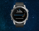Un problema con el entrenador del sueño de Garmin (en la imagen) se ha resuelto con una nueva actualización beta del Fenix 7. (Fuente de la imagen: Gamin)