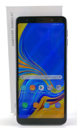Review: msung Galaxy A7 (2018). Unidad de prueba proporcionada por notebooksbilliger.com