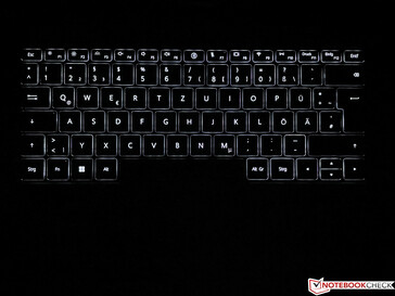 Luz de fondo del teclado