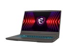 Portátil para juegos MSI Thin 15 con teclado retroiluminado y logotipo del escudo del dragón. (Fuente de la imagen: MSI)