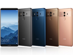 Todos los colores del Huawei Mate 10 Pro.