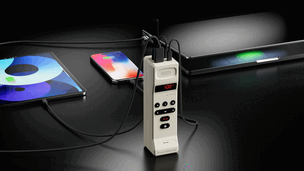 El cargador portátil Trozk Cellular Power Bank tiene la potencia suficiente para cargar ordenadores portátiles, dispositivos portátiles y tabletas.