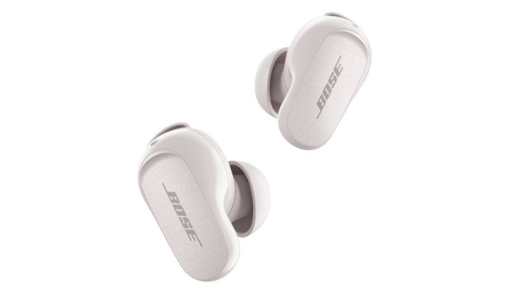 Los auriculares QuietComfort II vienen en una opción de color blanco...