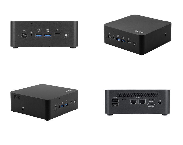 El mini PC MSI Cubi incluye un buen conjunto de opciones de E/S. (Fuente de la imagen: MSI)