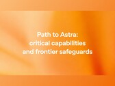 Infografía de OpenAI: «Path to Astra», capacidades críticas y salvaguardias de vanguardia