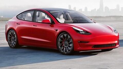 El Tesla Model 3 es el último objeto de una investigación de seguridad de la NHTSA después de que un accidente en California dejara dos muertos. (Fuente de la imagen: Tesla)