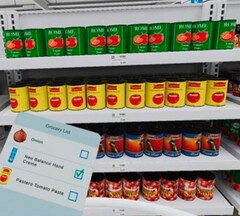 El simulador virtual de compras de supermercado de Cleaveland puede detectar el declive cognitivo-motor. (Fuente: artículo de MM Lewis et al. vía Frontiers in Virtual Reality)