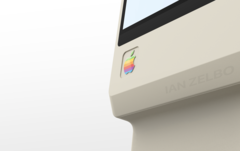 El diseñador conceptual Ian Zelbo ha dado un nuevo aspecto al clásico Macintosh en su serie de renders. (Fuente de la imagen: Ian Zelbo)