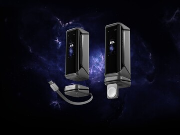 Los accesorios del bloque magnético EcoFlow Rapid Pro X se acoplan a las clavijas pogo de la parte inferior del banco de energía. (Fuente de la imagen: EcoFlow)