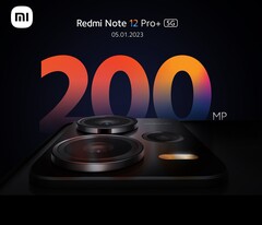 El Redmi Note 12 Pro Plus será el único modelo global con una cámara principal de 200 MP. (Fuente de la imagen: Xiaomi)
